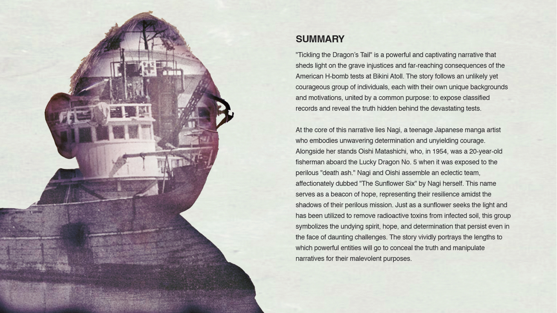 Pitch deck for a feature film