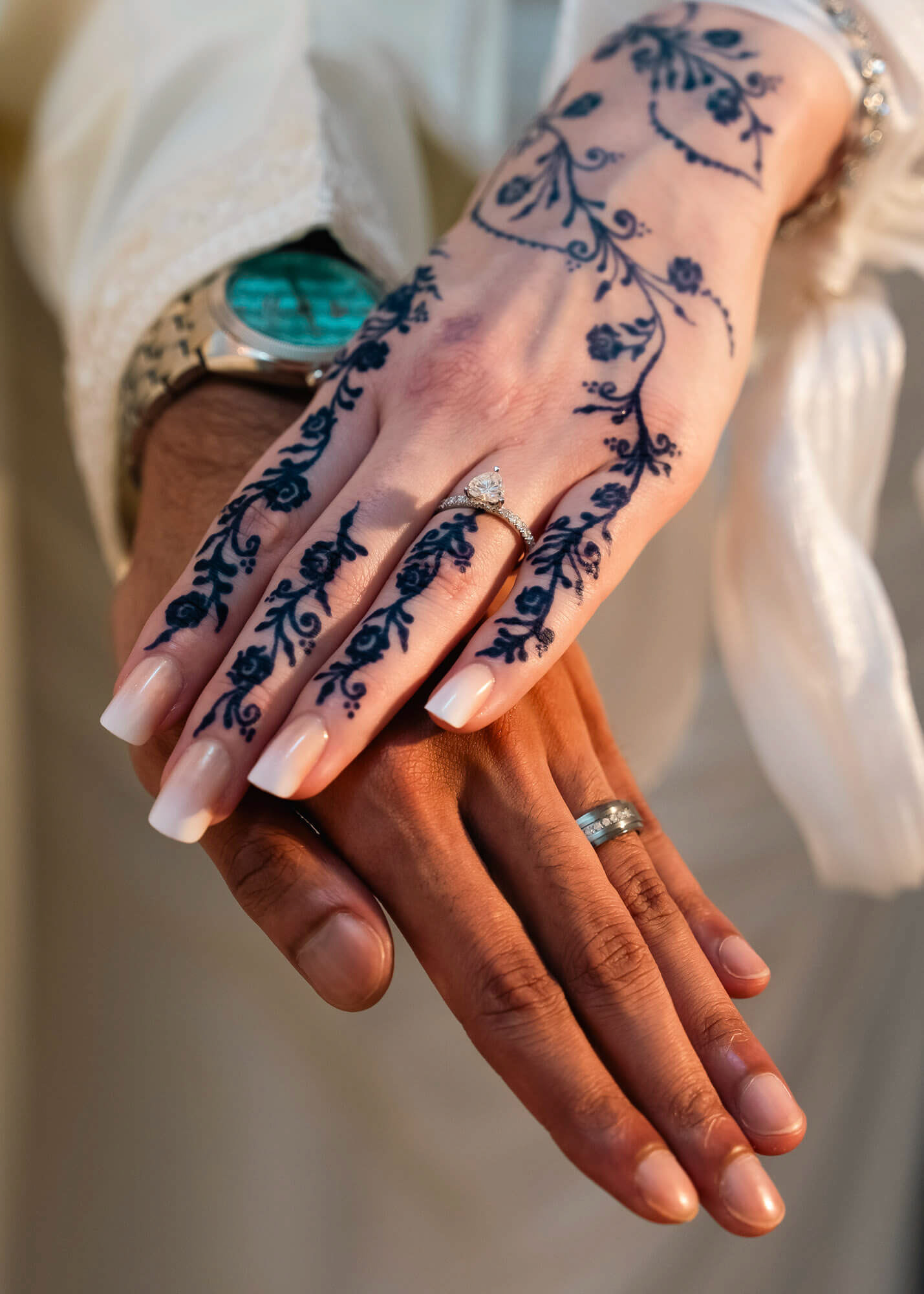 Bridal Mehndi Detail Photography | Manchester