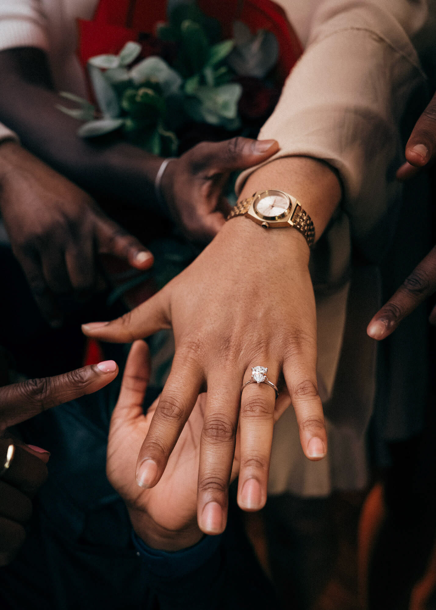 Candid Engagement Celebration | Manchester