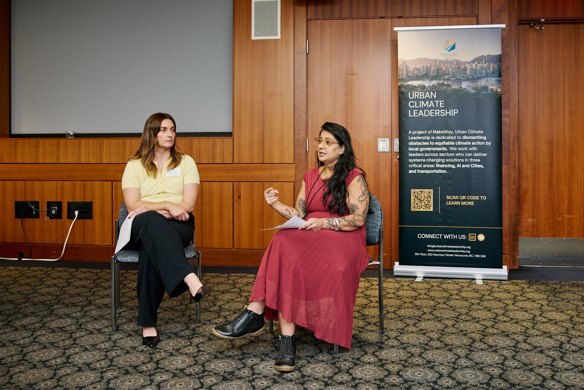 Urban Climate Leadership at SFU Vancouver Climate Day
