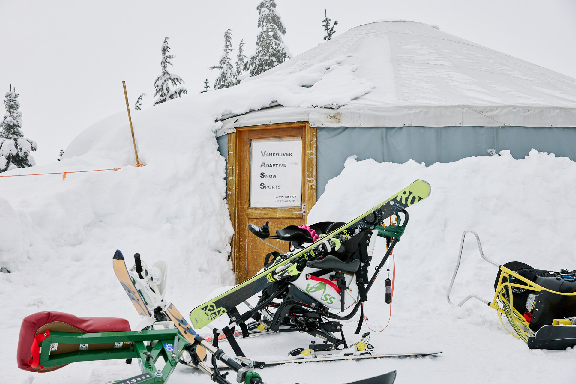 Destination Vancouver x Vancouver Adaptive Snow Sports x Josh Dueck Demo