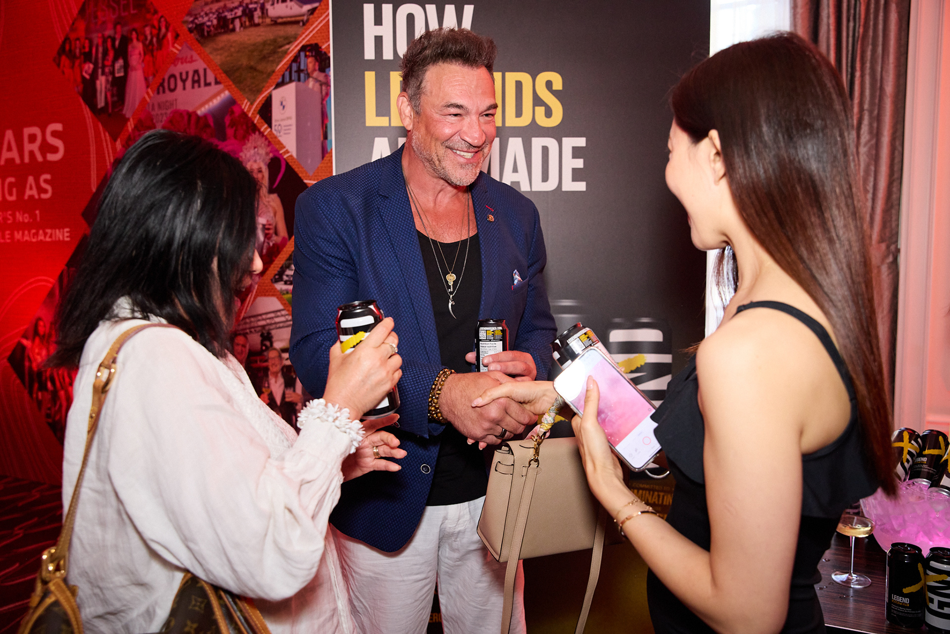 Legend Water @ Brian Jessel Magazine Spring/Summer Edition Launch