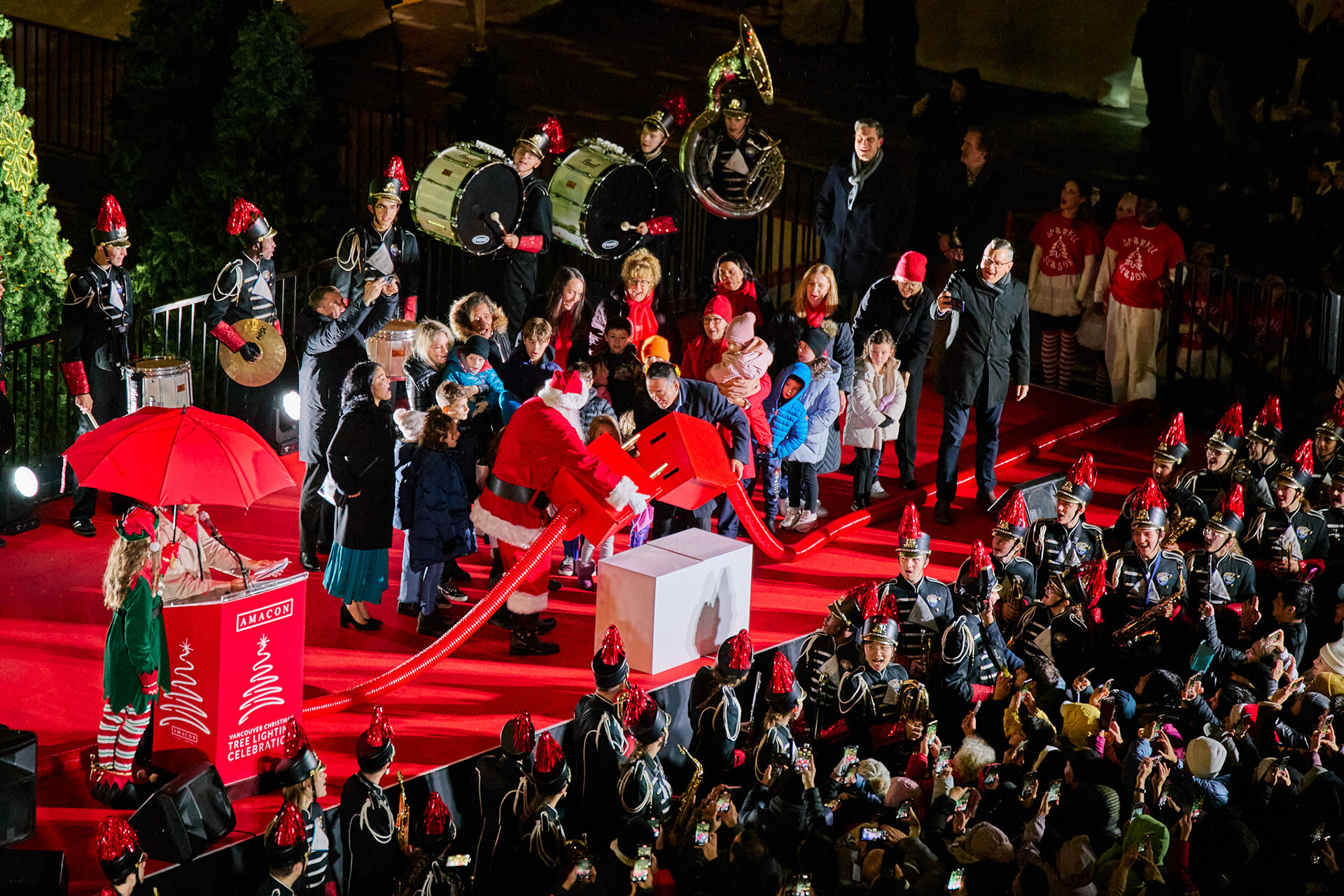 Vancouver Christmas Tree Lighting Ceremony