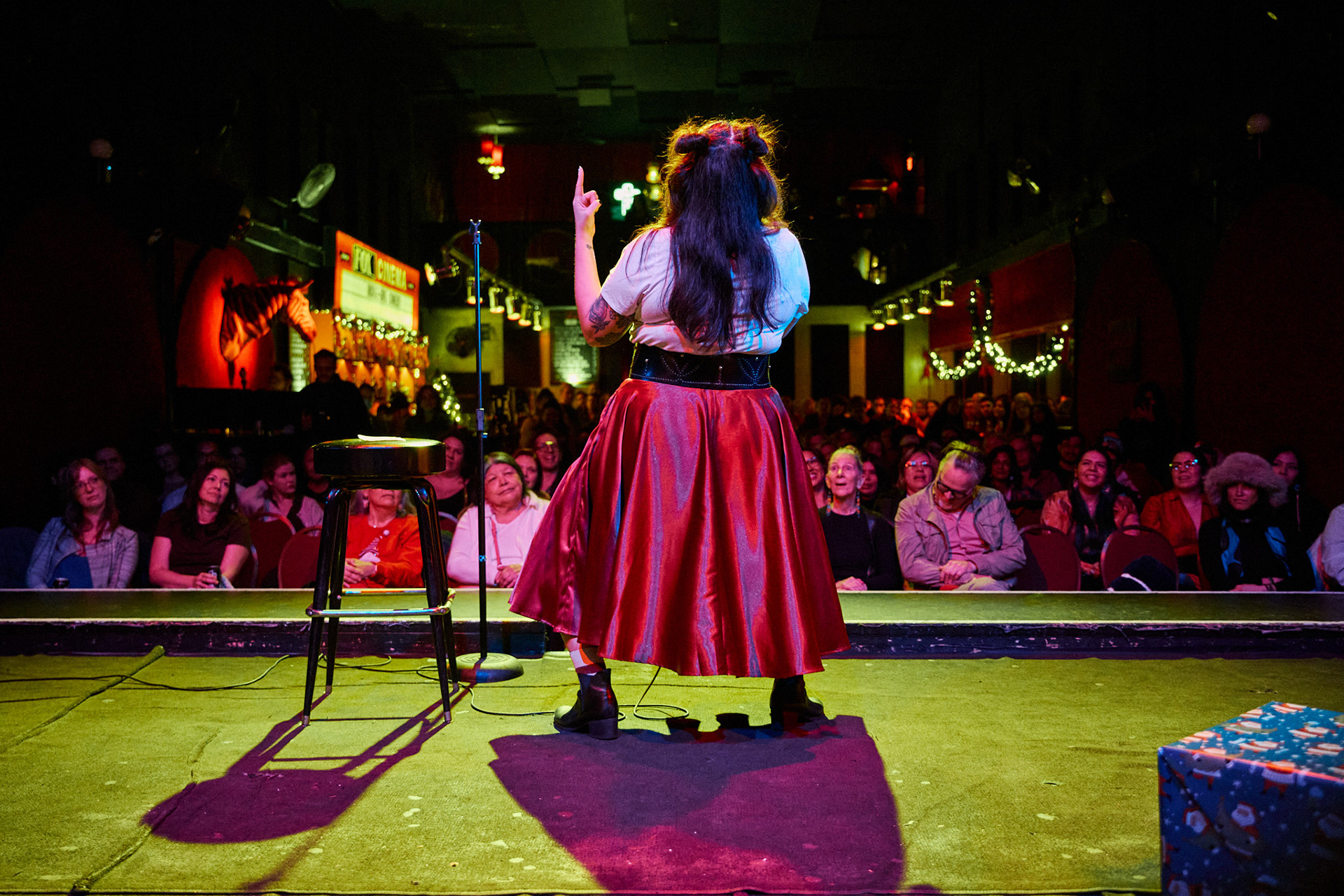 Debbie Courchene @ The Aunties Who Stole Christmas Pro Showcase