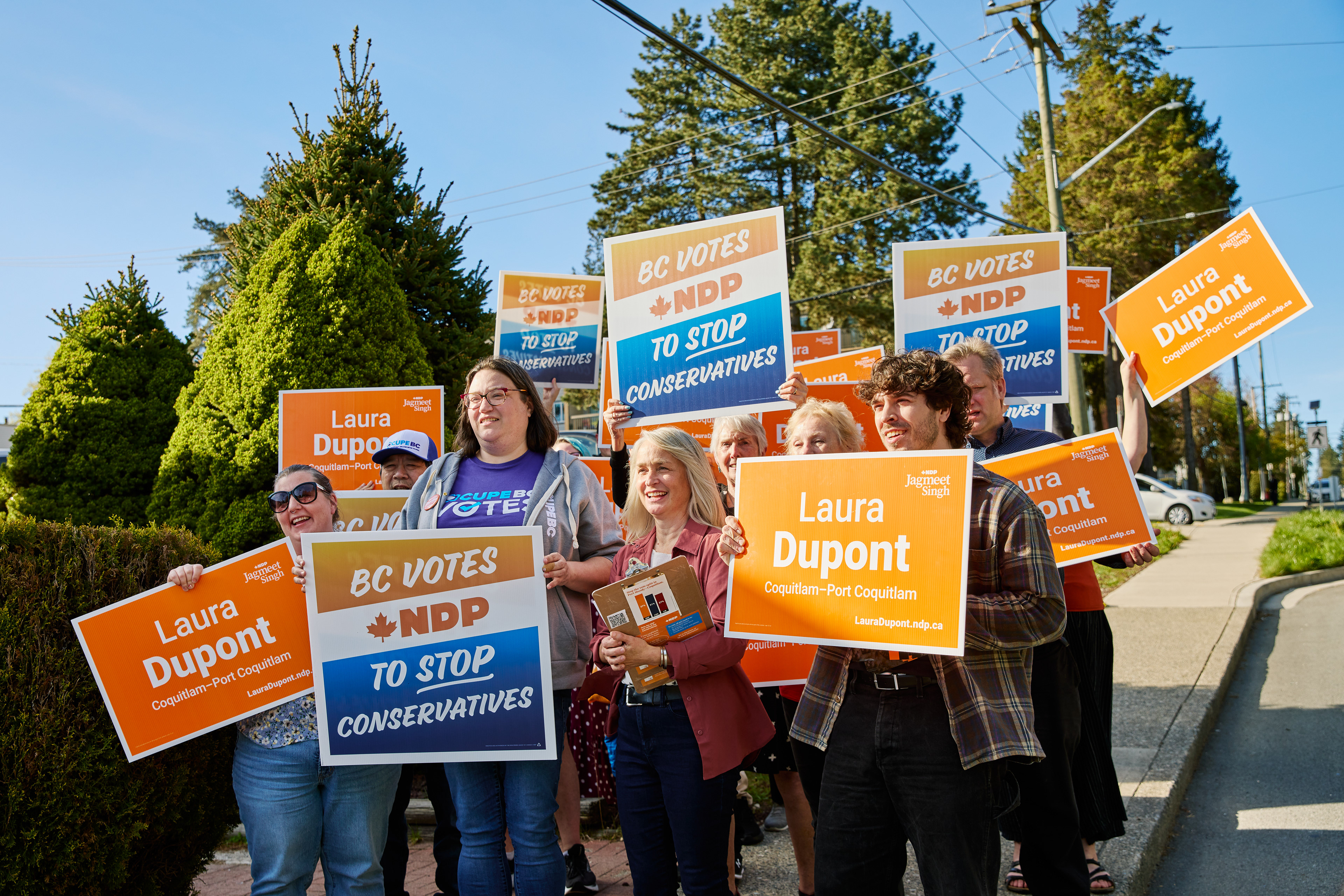 CUPE BC & Canada's NDP Canvass - Coquitlam, BC
