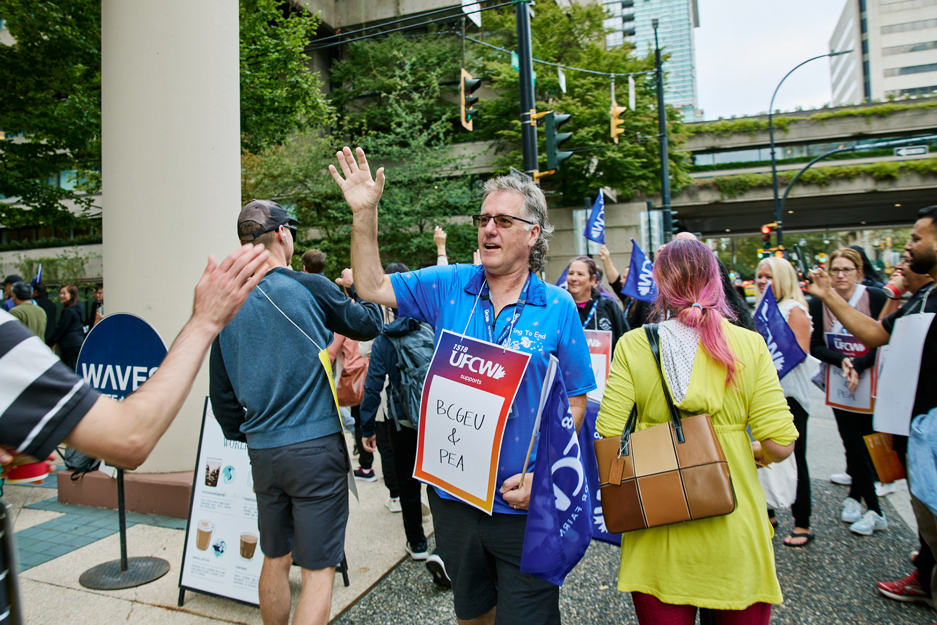 UFCW 1518 supports BCGEU & PEA strike