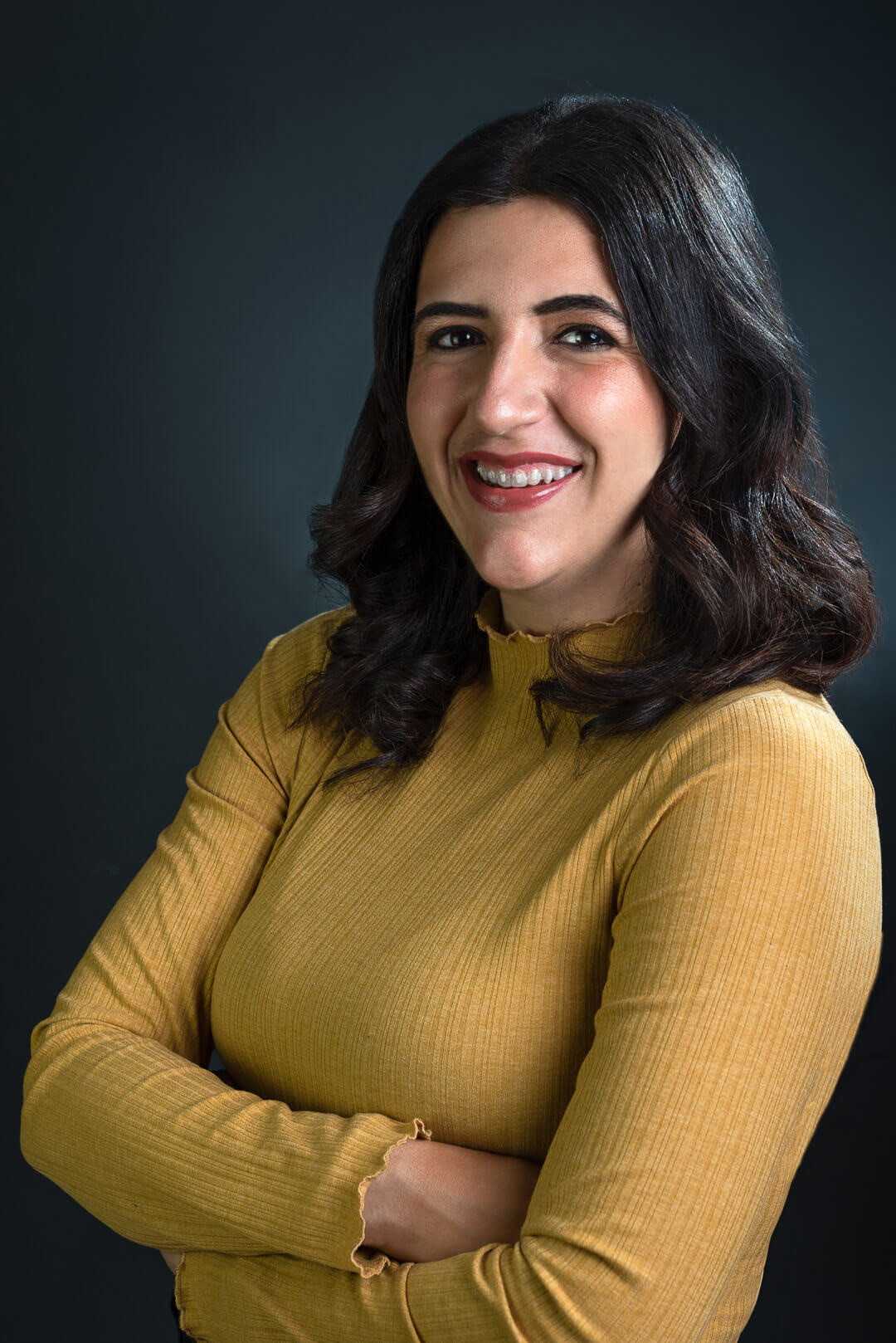 business photo, headshot, portrait, mellow yellow