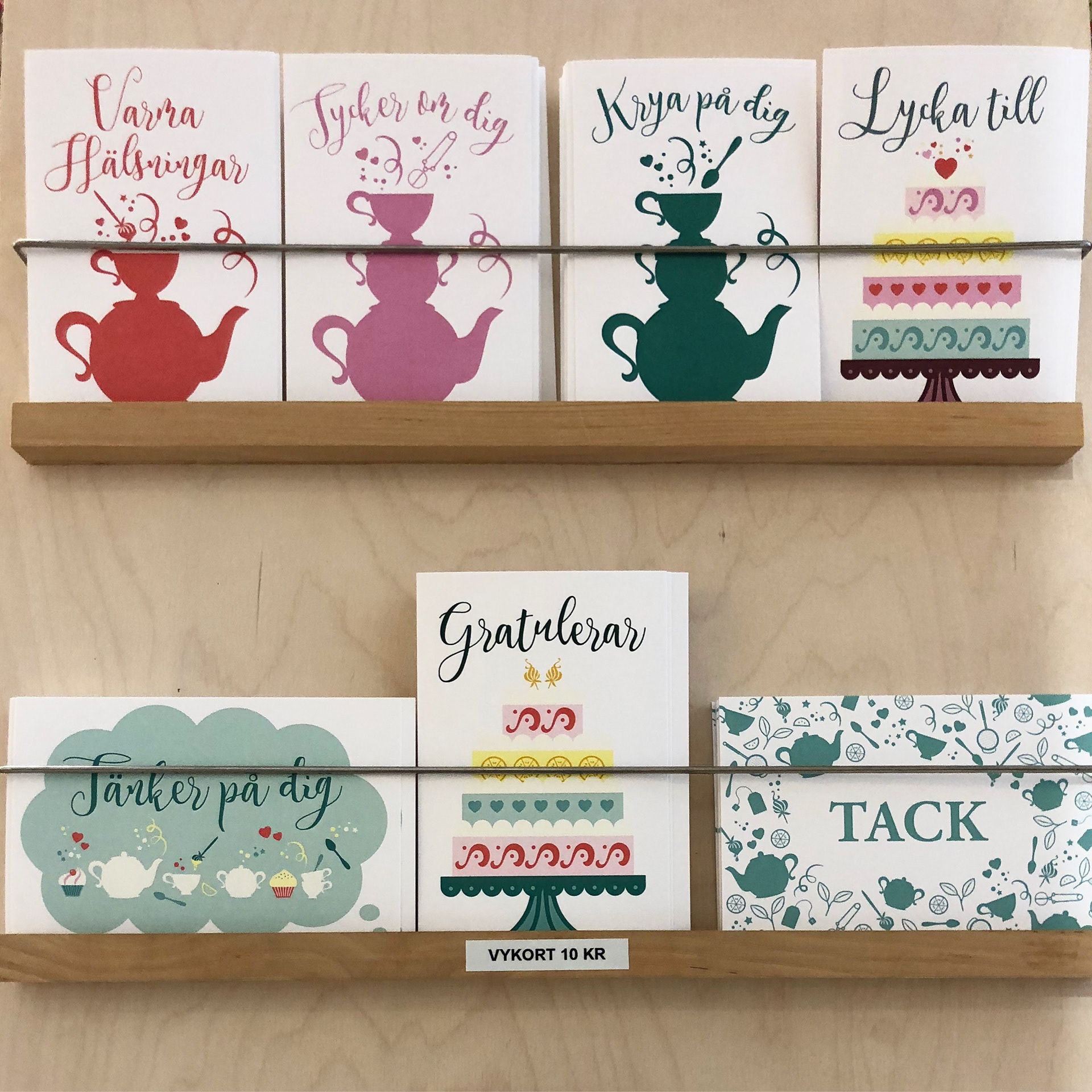 Illustrations greeting cards