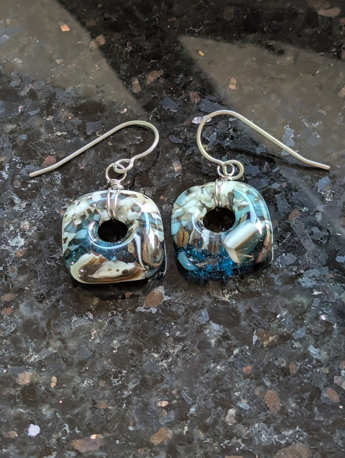 Wire-Wrapped Earrings