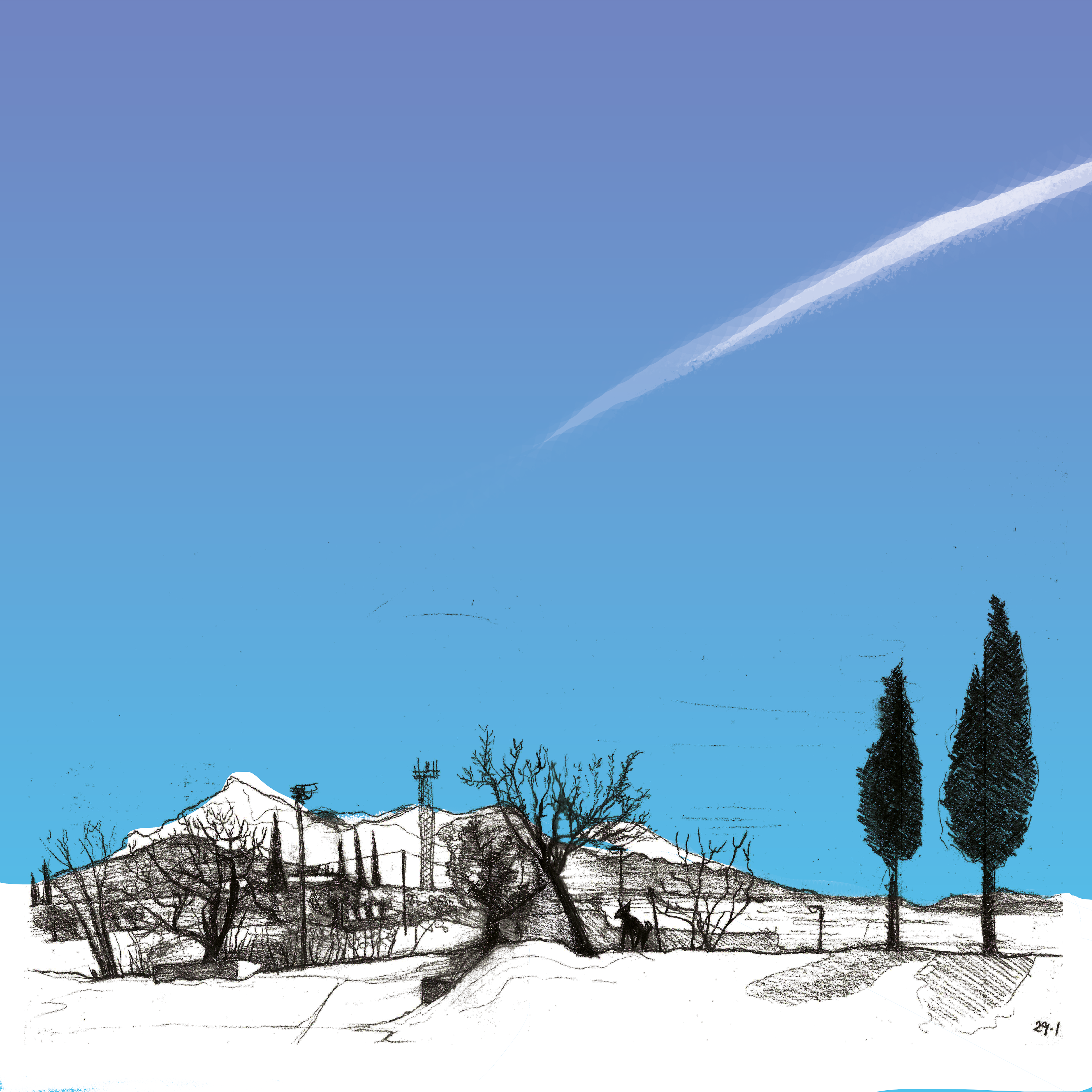 Sierra Nevada desde Granada