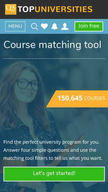 Landing page - Mobile