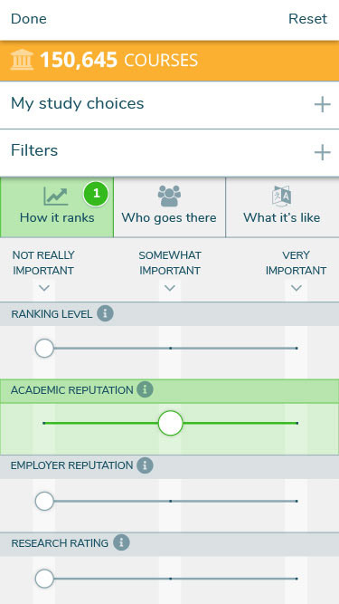 Filters - Mobile