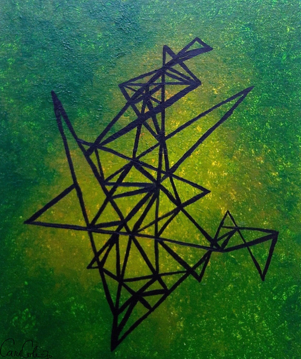 Headache 1, 2016. acrylic on canvas