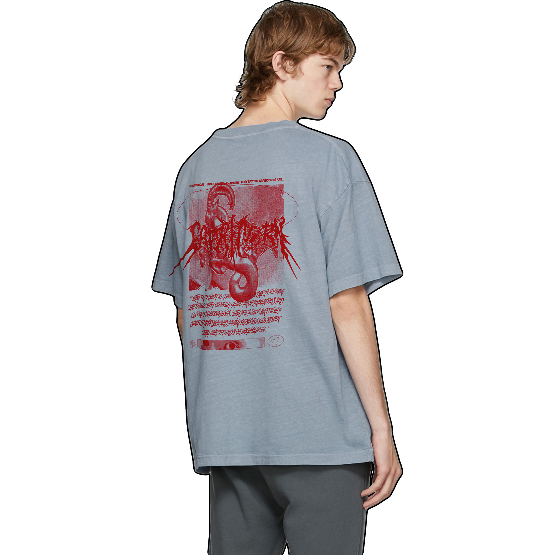 johnny liang design - egotistic indulgence art project graphic design tshirt fashion