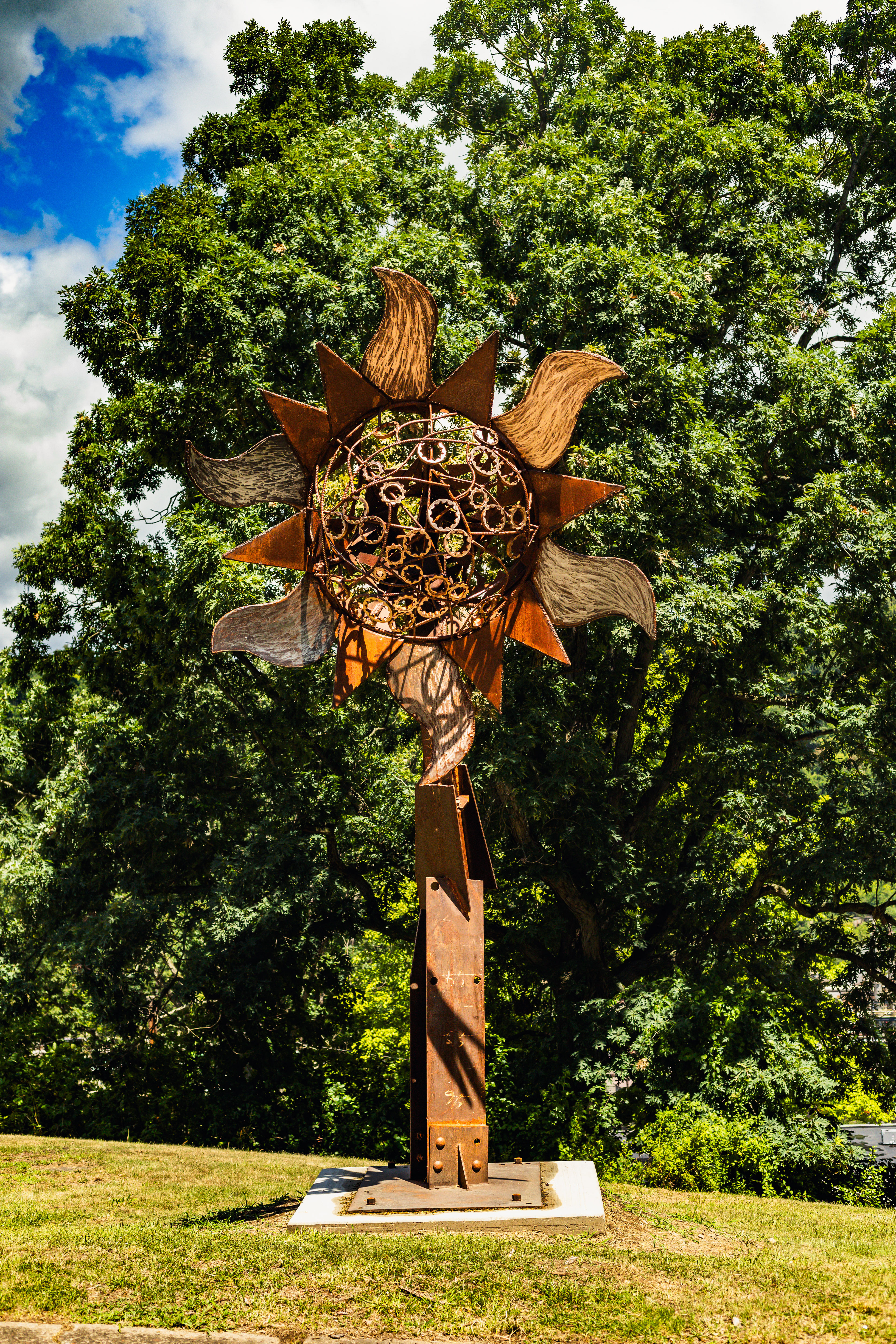 Metal Sculpture, Hillside Park Monessen