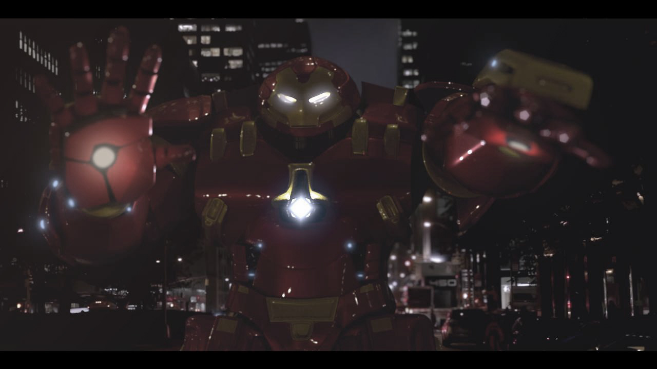 Hulkbuster (Modeling, Texturing, Lighting, Compositing)