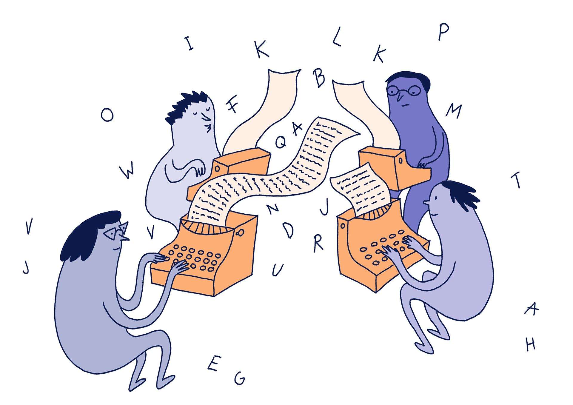 On the side of words