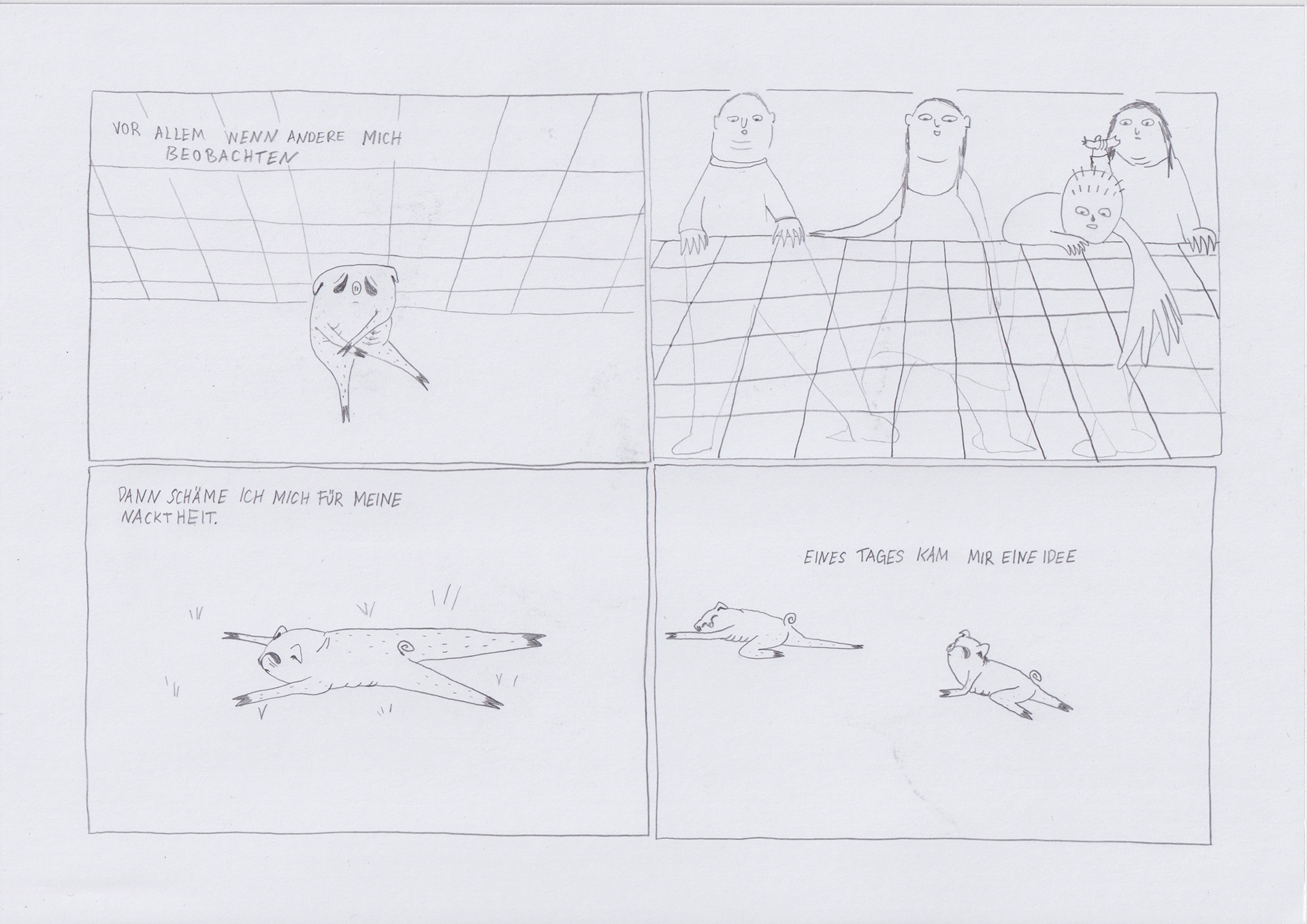 Seite 2 vom Comic "deine Welt ist meine Welt"