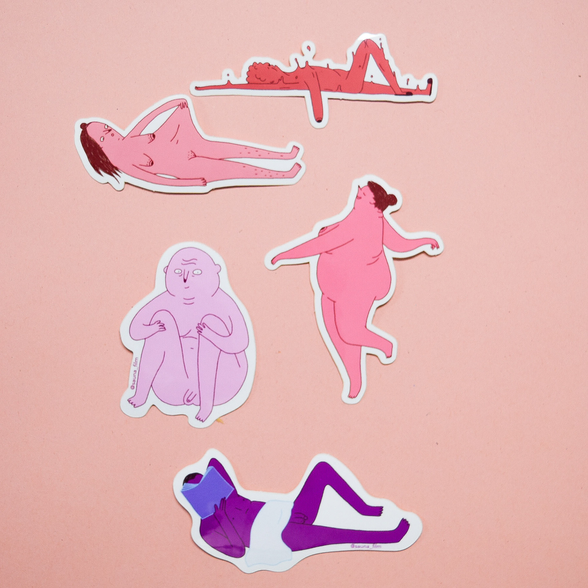 Stickerset Sauna