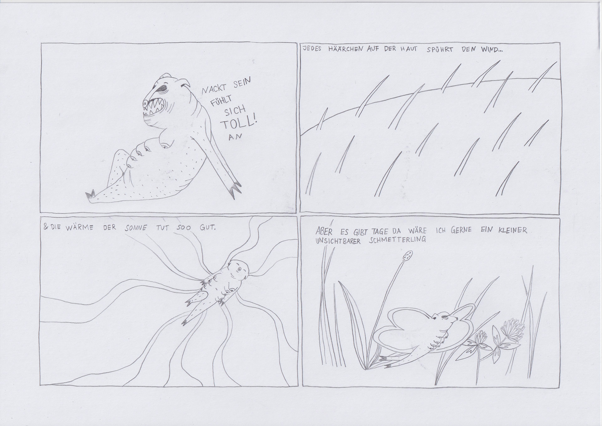 Seite 1 vom Comic "deine Welt ist meine Welt"
