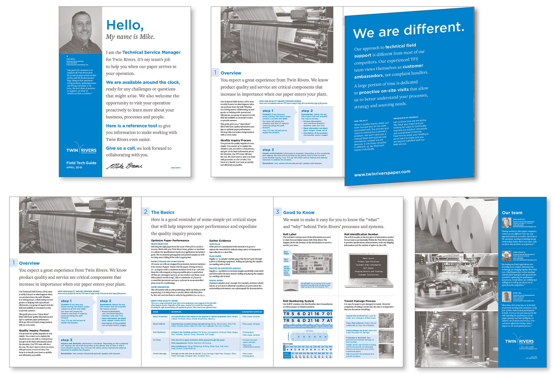 Brochure / Twin Rivers Paper Company