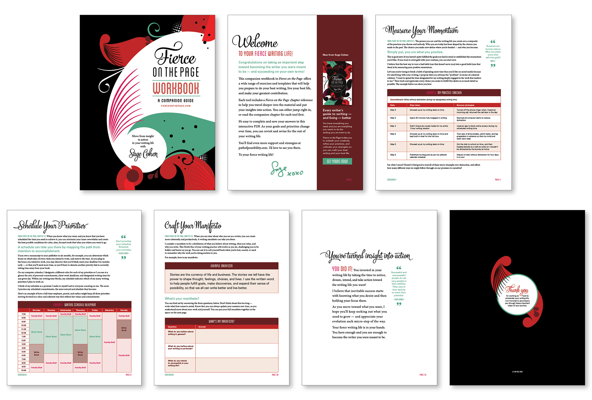 Interactive Digital Workbook / Sage Cohen