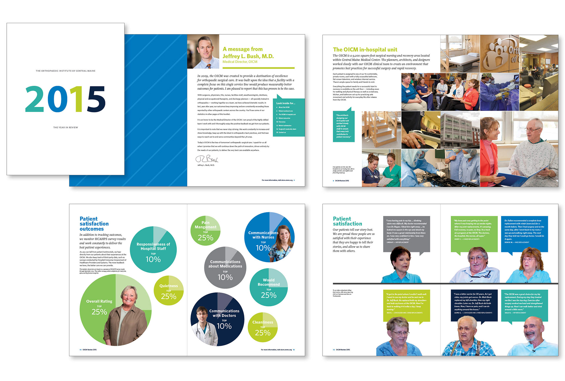 Annual Report / Orthopaedic Institute of Central Maine / McCabe, Duval + Associates