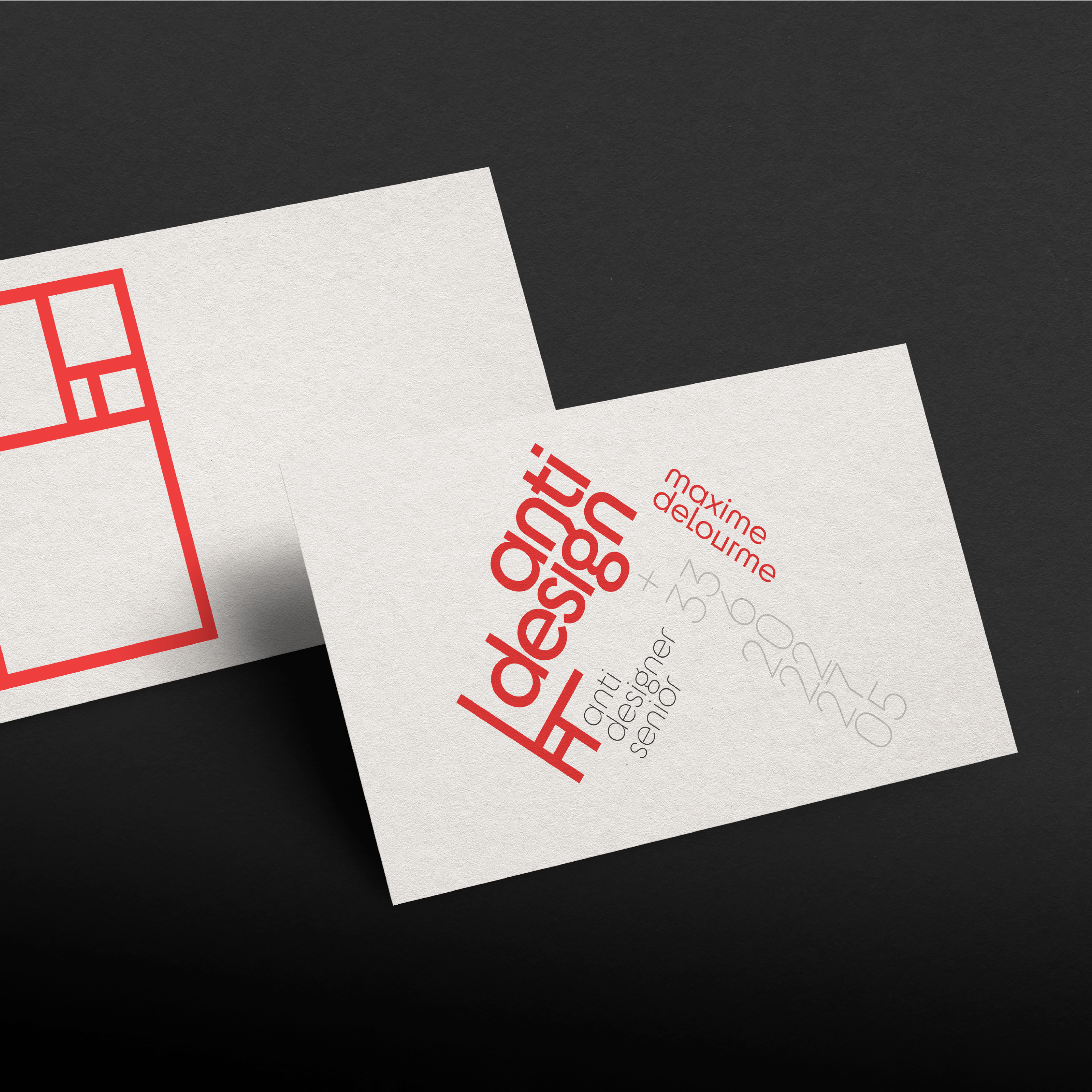 Anti Design - Visit Card