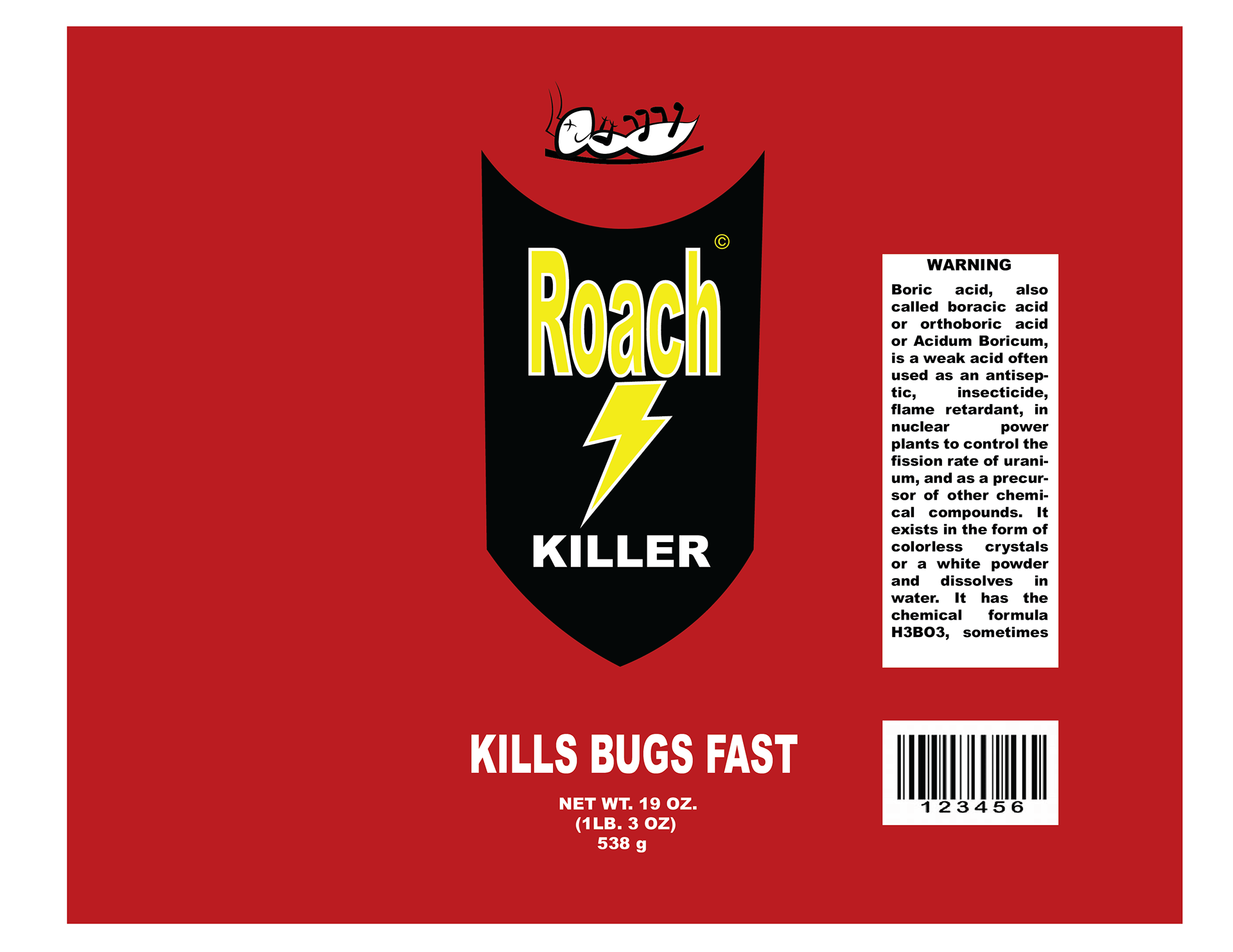 Period Correct Label