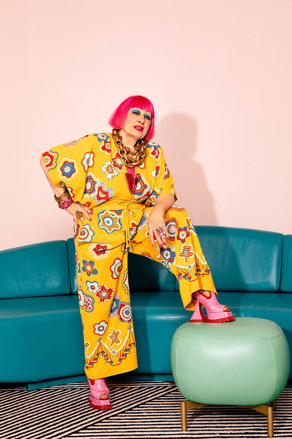 Montecristo Magazine - Zandra Rhodes by Trevor Brady