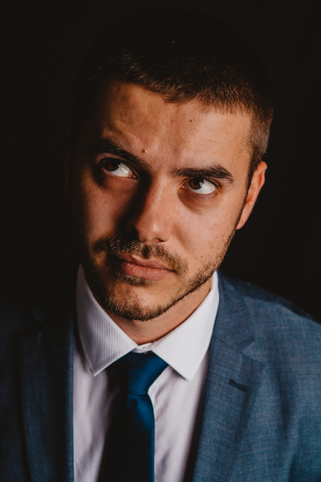 Férfias portré ASA Fényképészet fotózásában