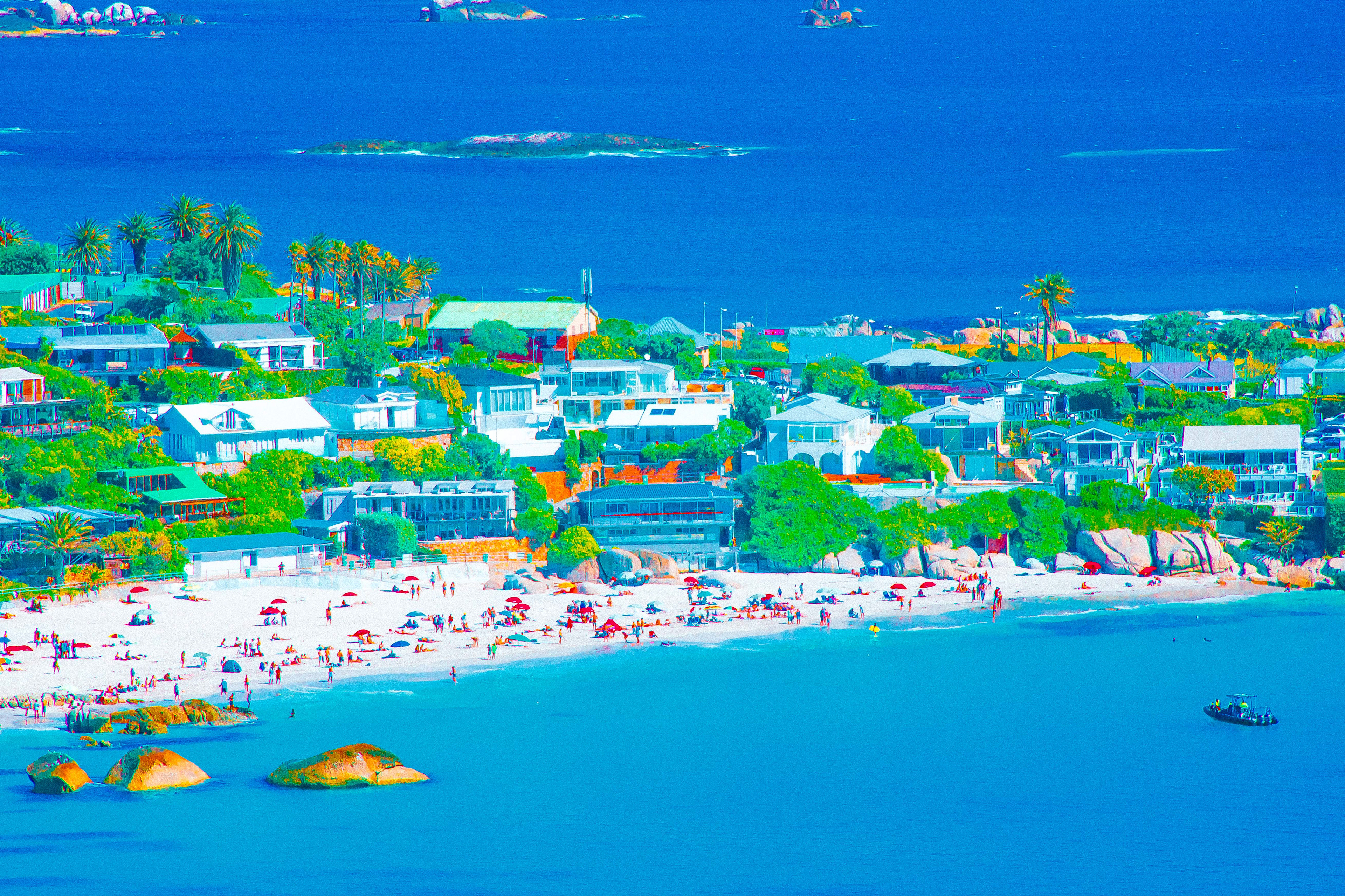 view of Clifton Fourth Beach, no. 21 (2020)