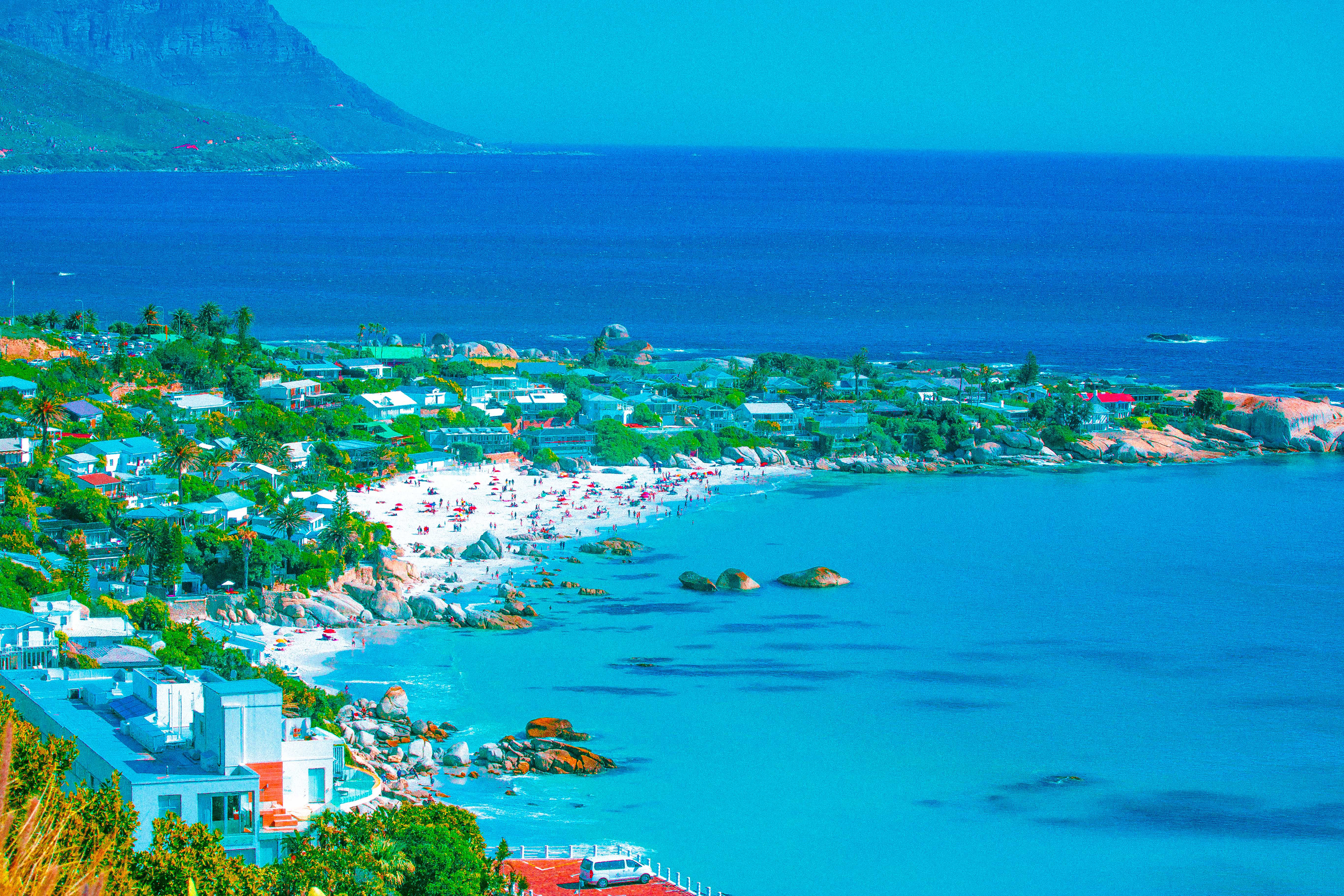 view of Clifton Fourth Beach, no. 33 (2020)