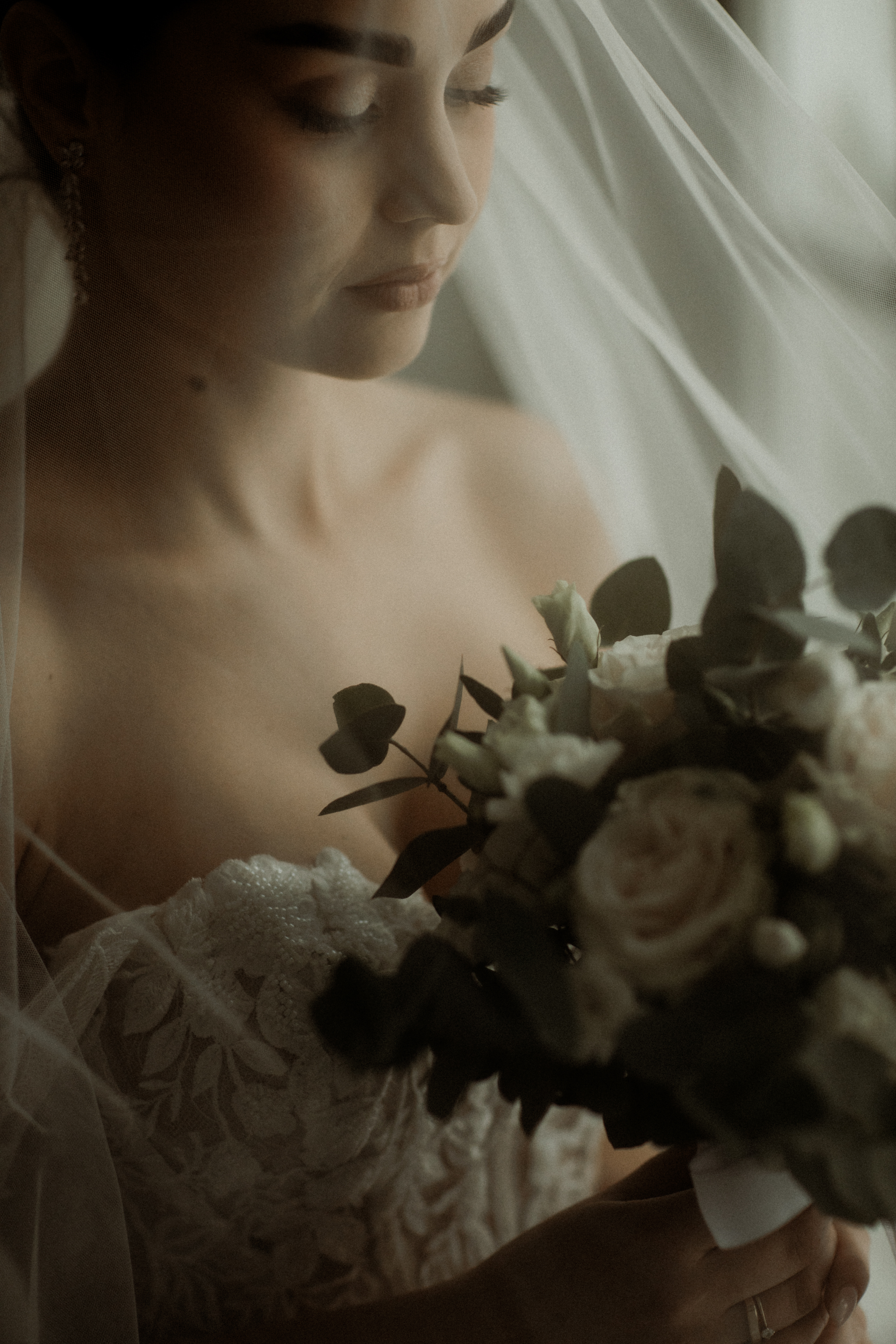 Portret panny młodej z wiankiem w Pałacu w Kurozwękach