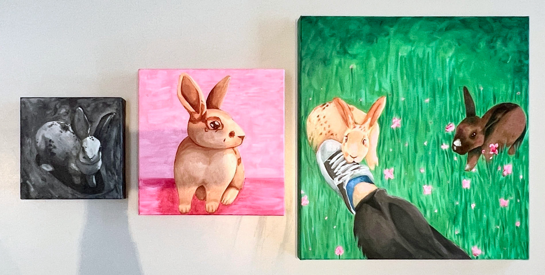 "Juno's Story" Acrylic on Canvas