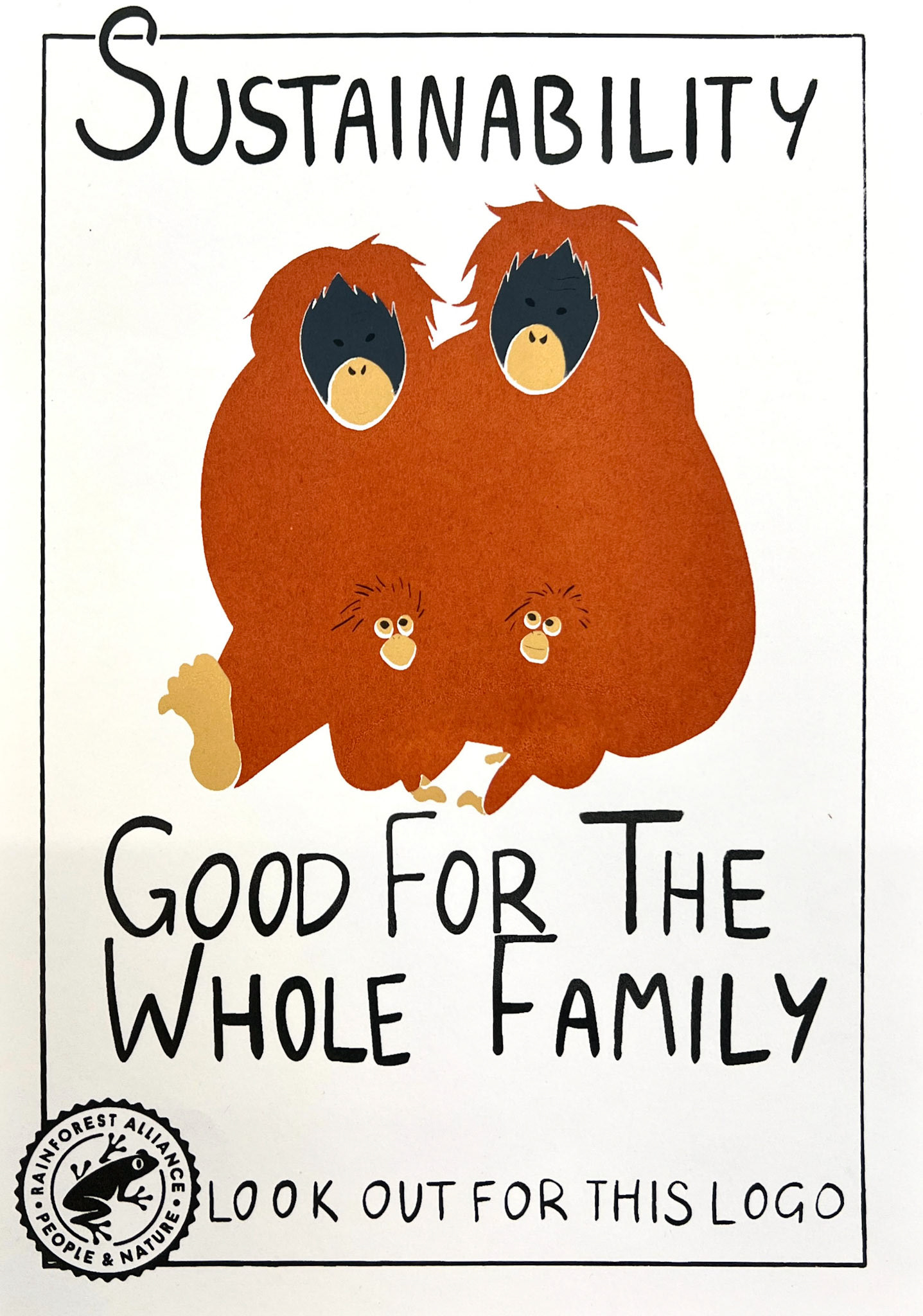 "Sustainability" Screenprint