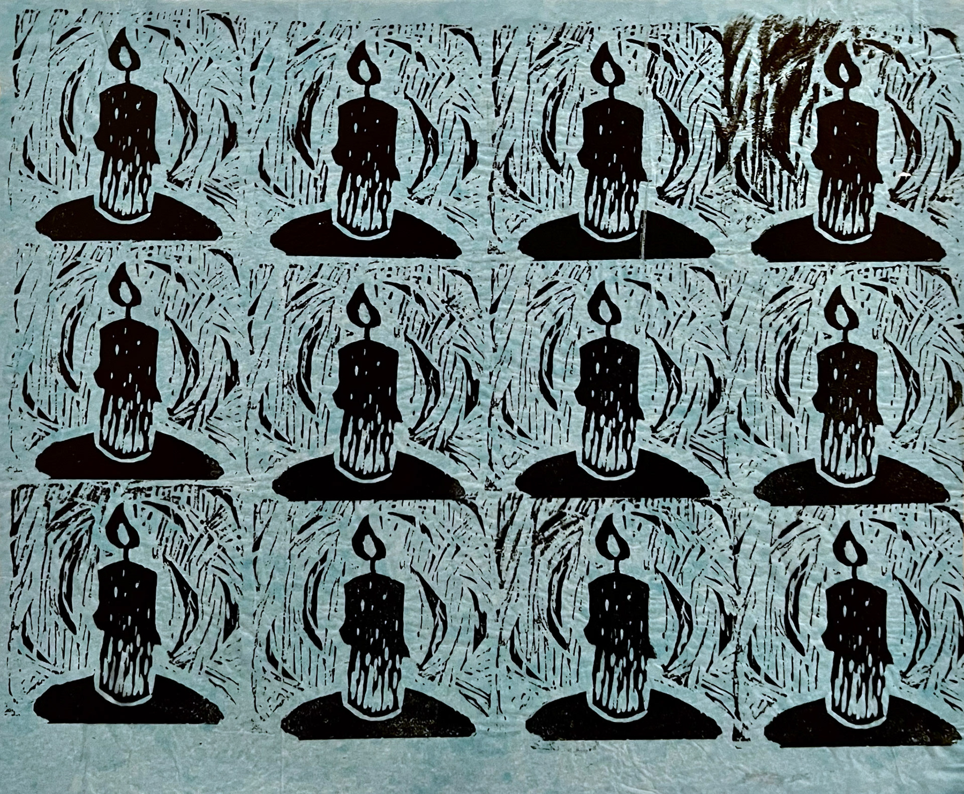 "Untitled" Linoprint