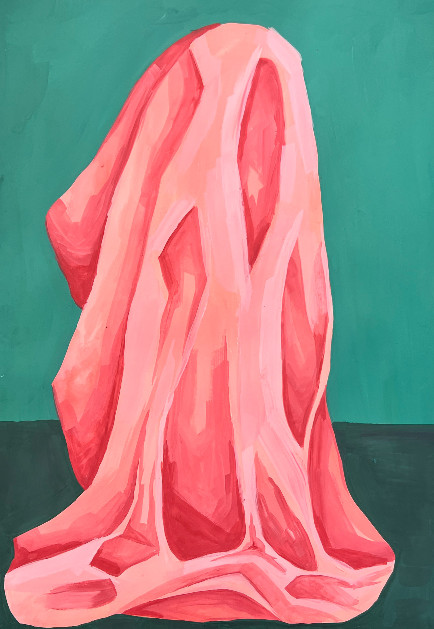 "Untitled" Gouache on Paper