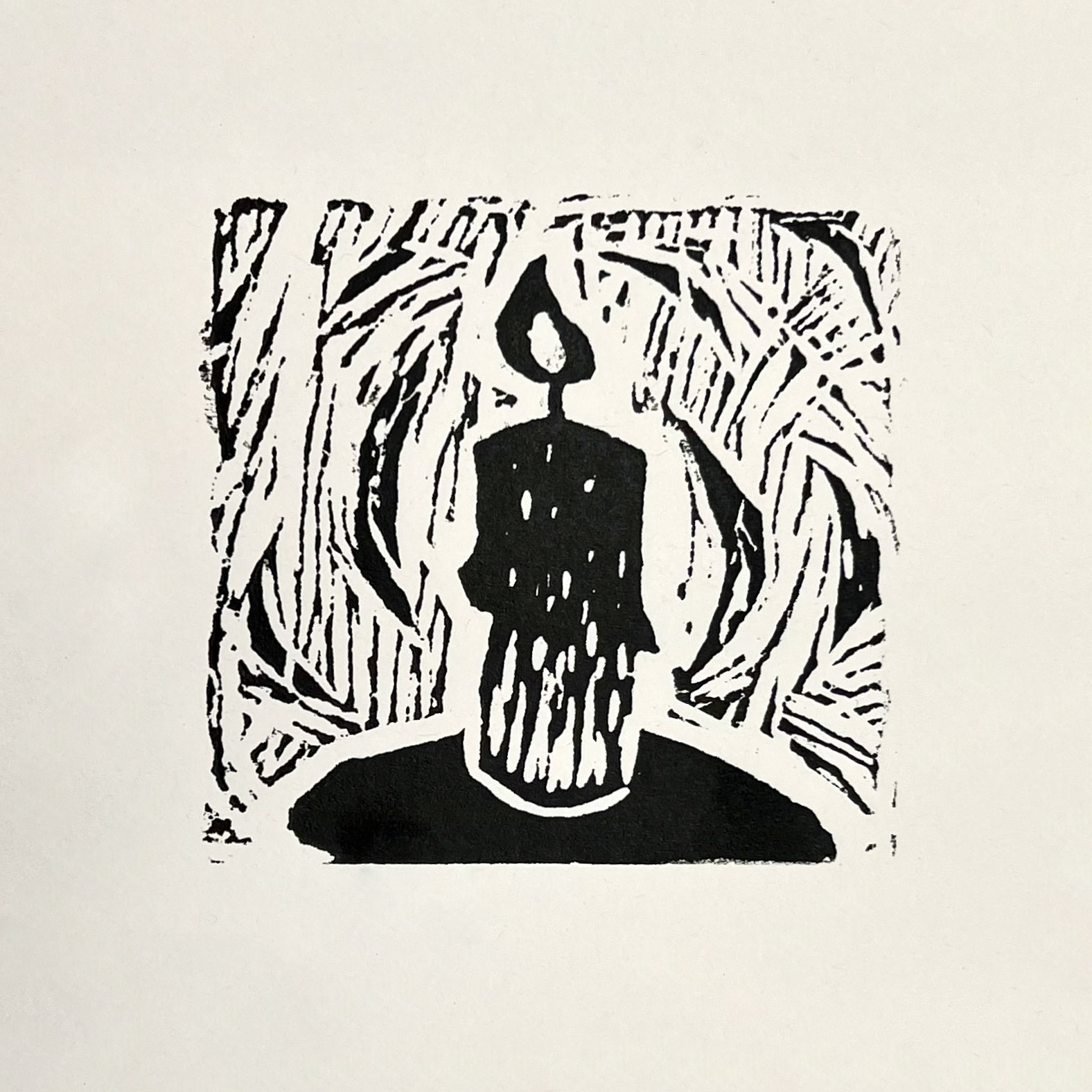 "Untitled" Linoprint