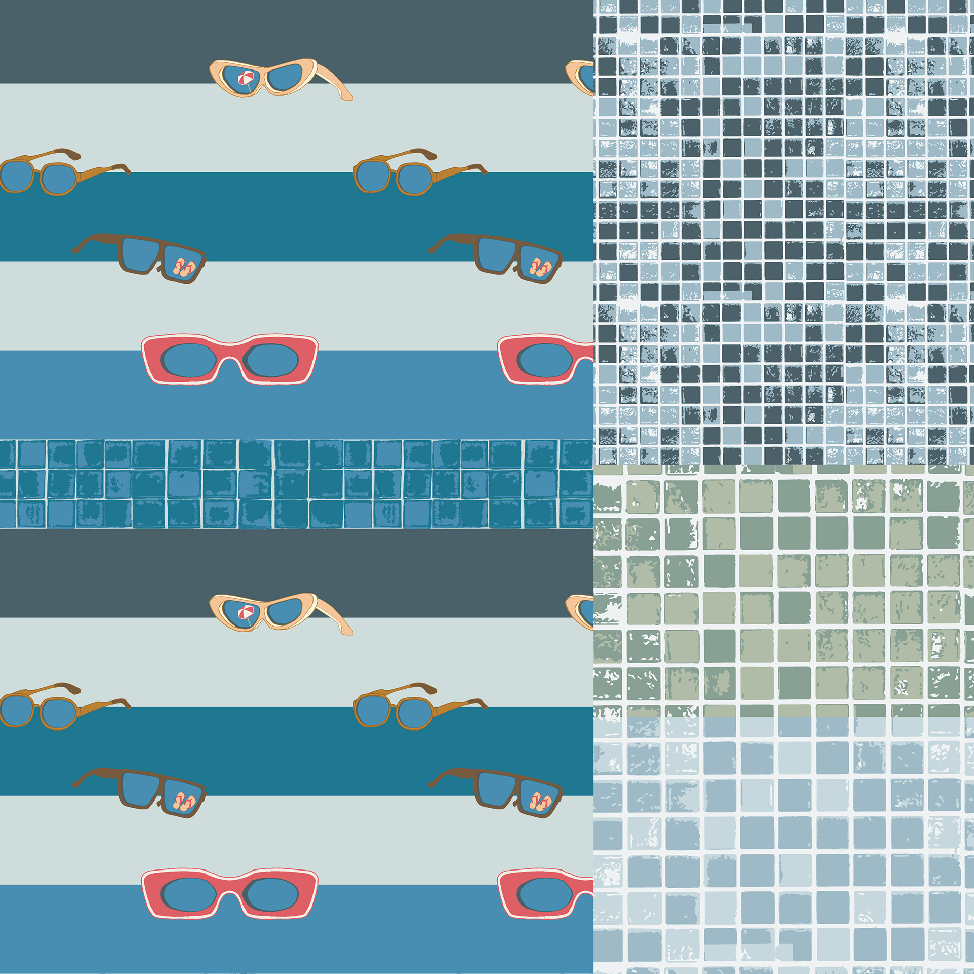 Sundazed Summer - Coastal Breeze Palette
