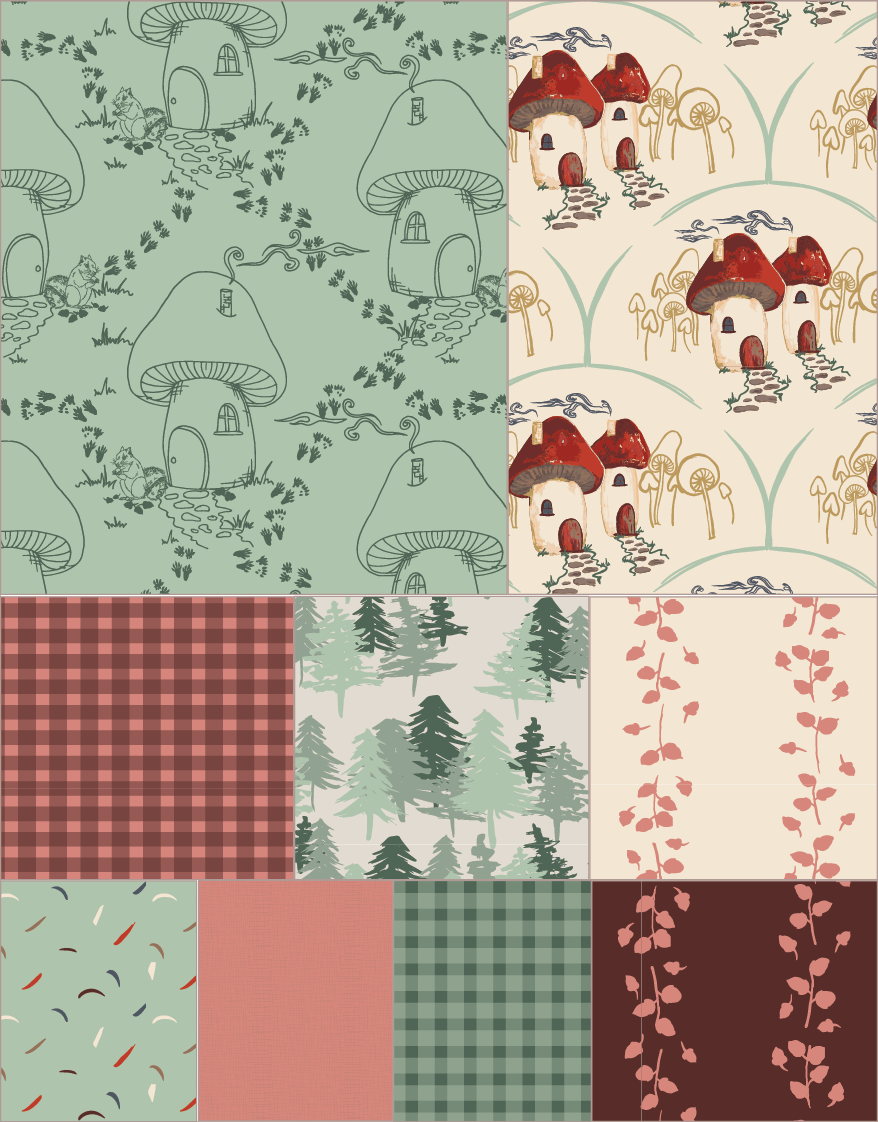 Mushroom Lane - Woodland Hearth