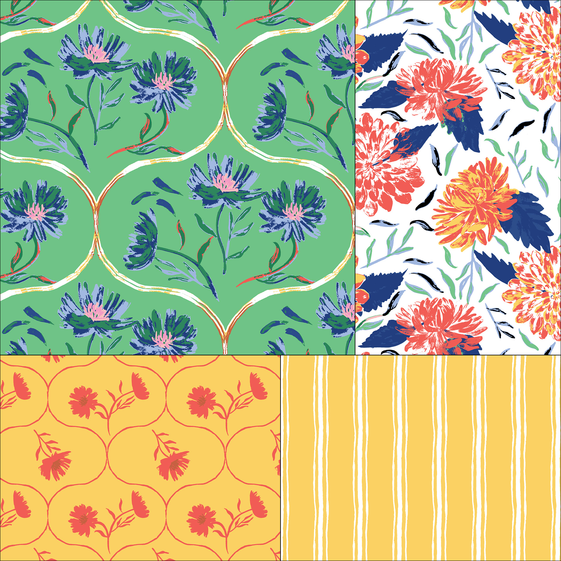 Daylight Dahlias - Morning Petals Palette