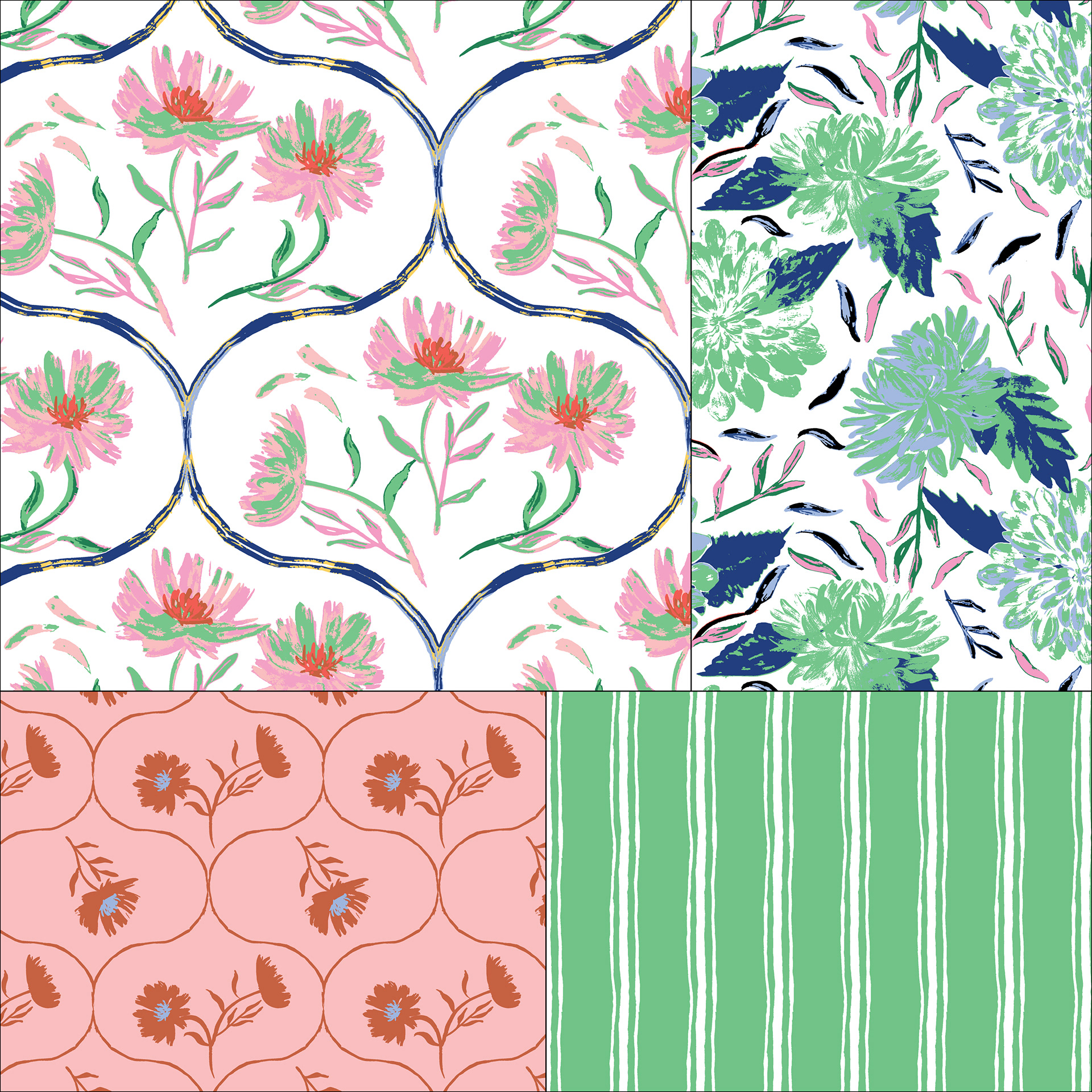 Daylight Dahlias - Garden Breeze Palette