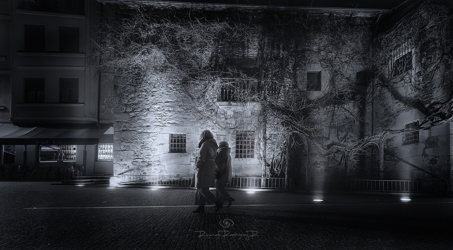 Two Women in a Cool Walk