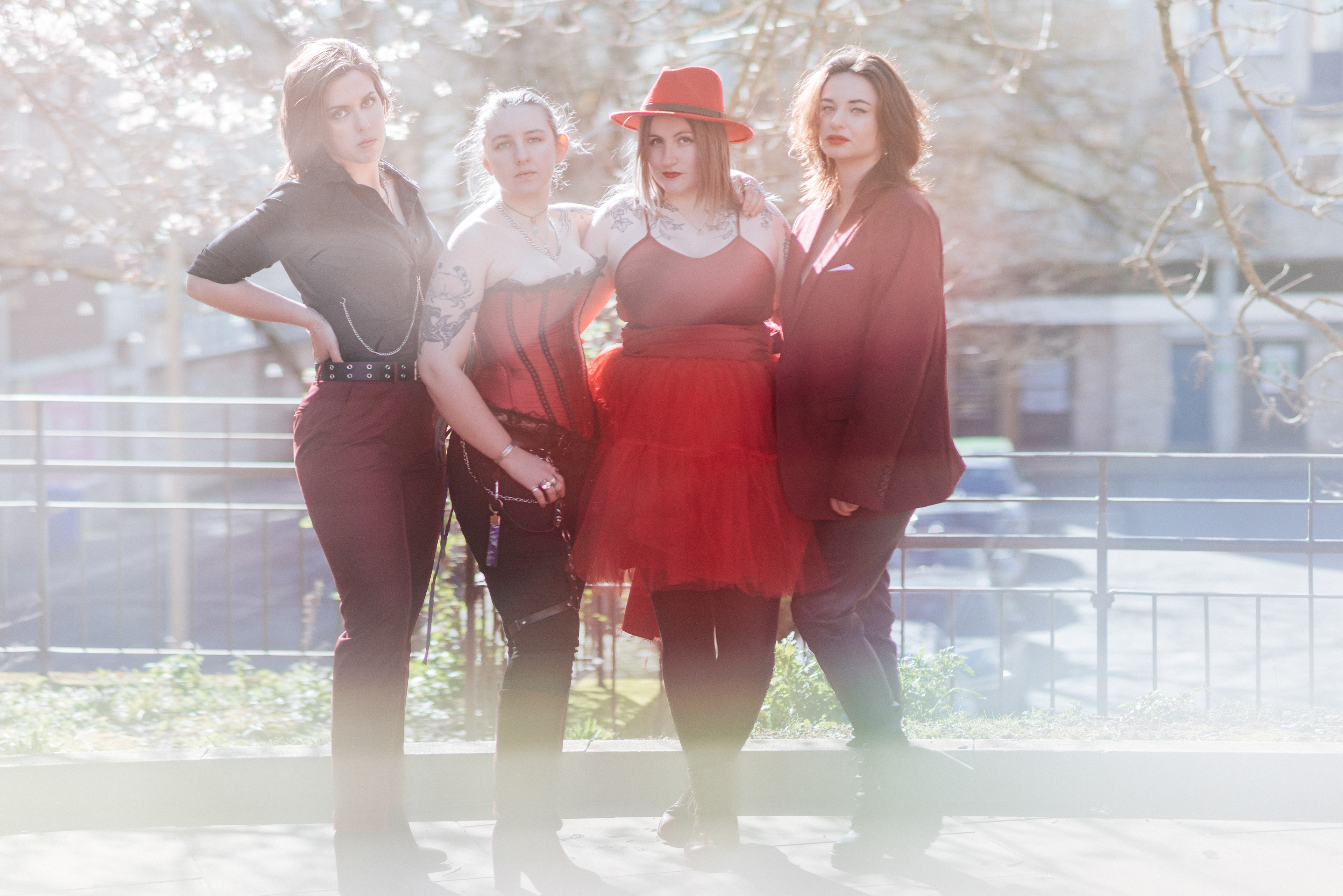 Models - Isabella, Megan, Sky & Jemma