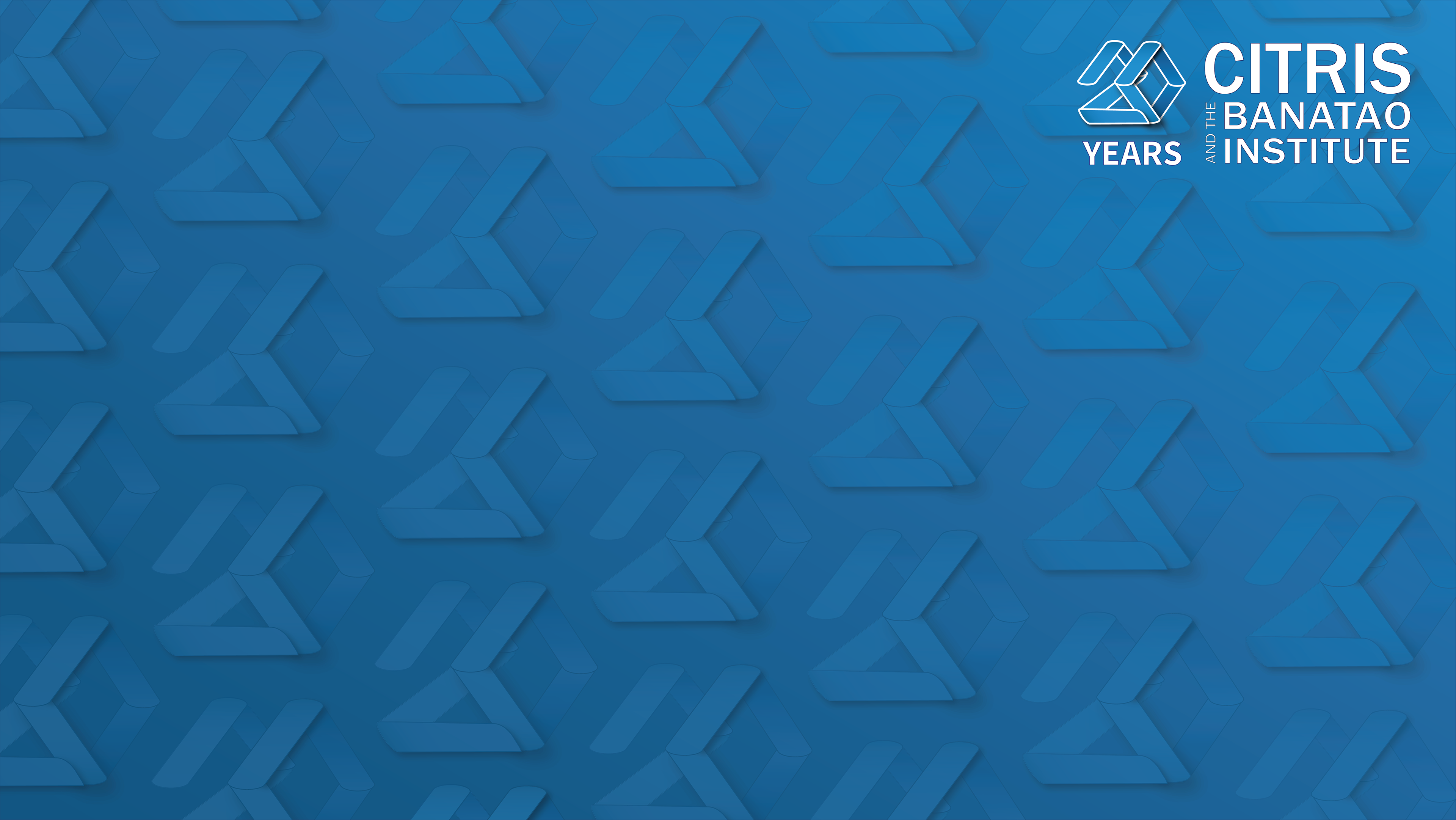 Zoom Background Variation 1, Blue Background.