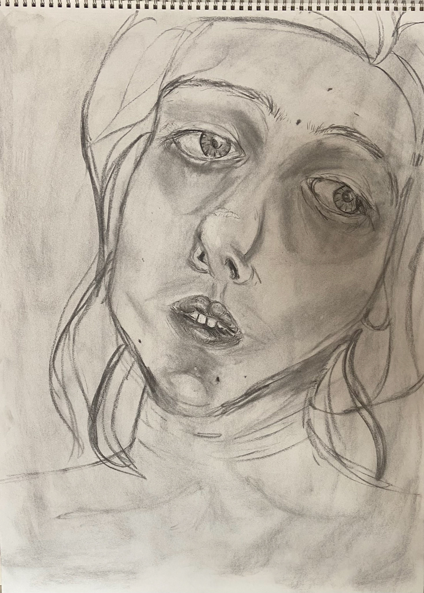 quarantine self portrait