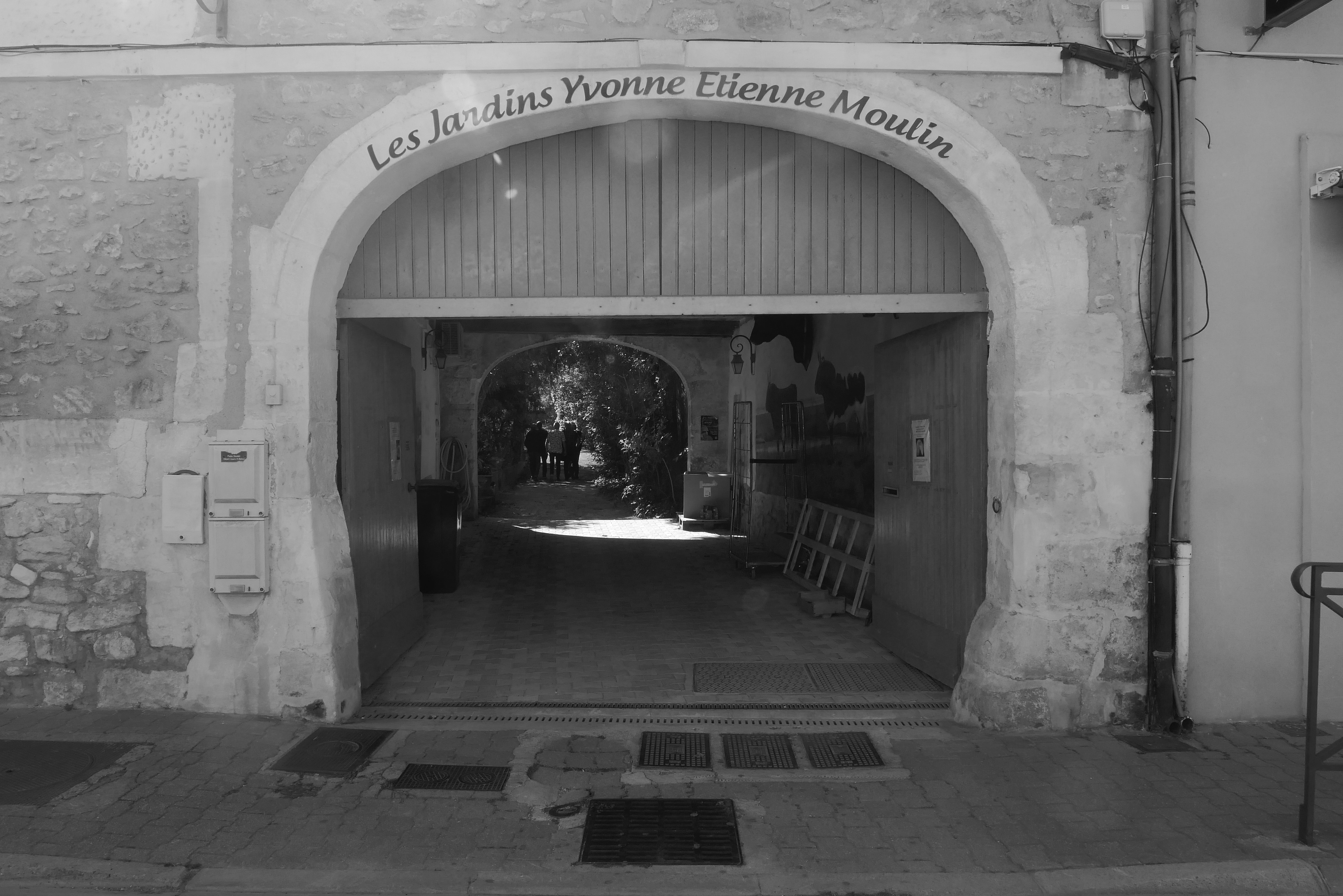 Entrée du Jardin