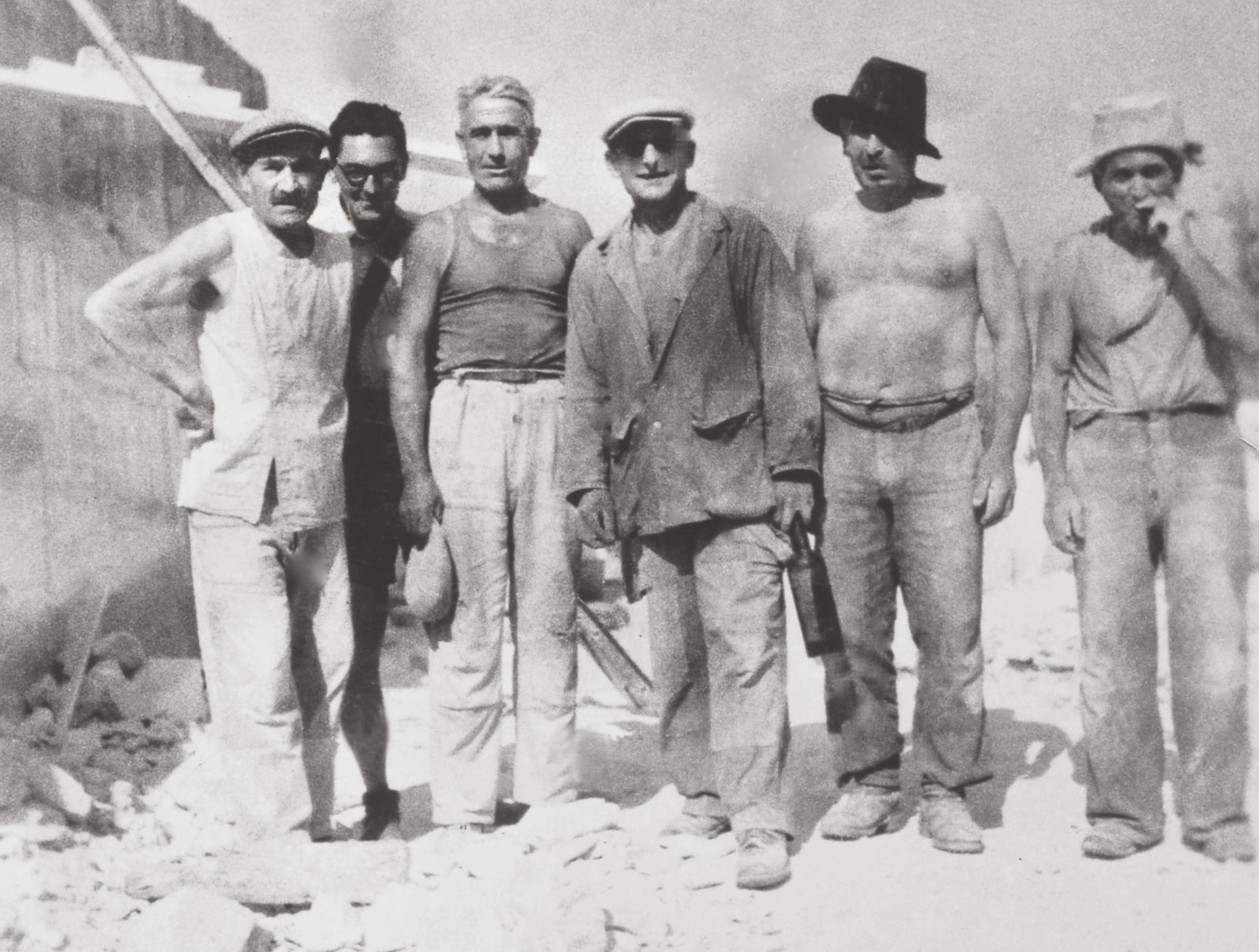 Equipe de carriers années 1950/60