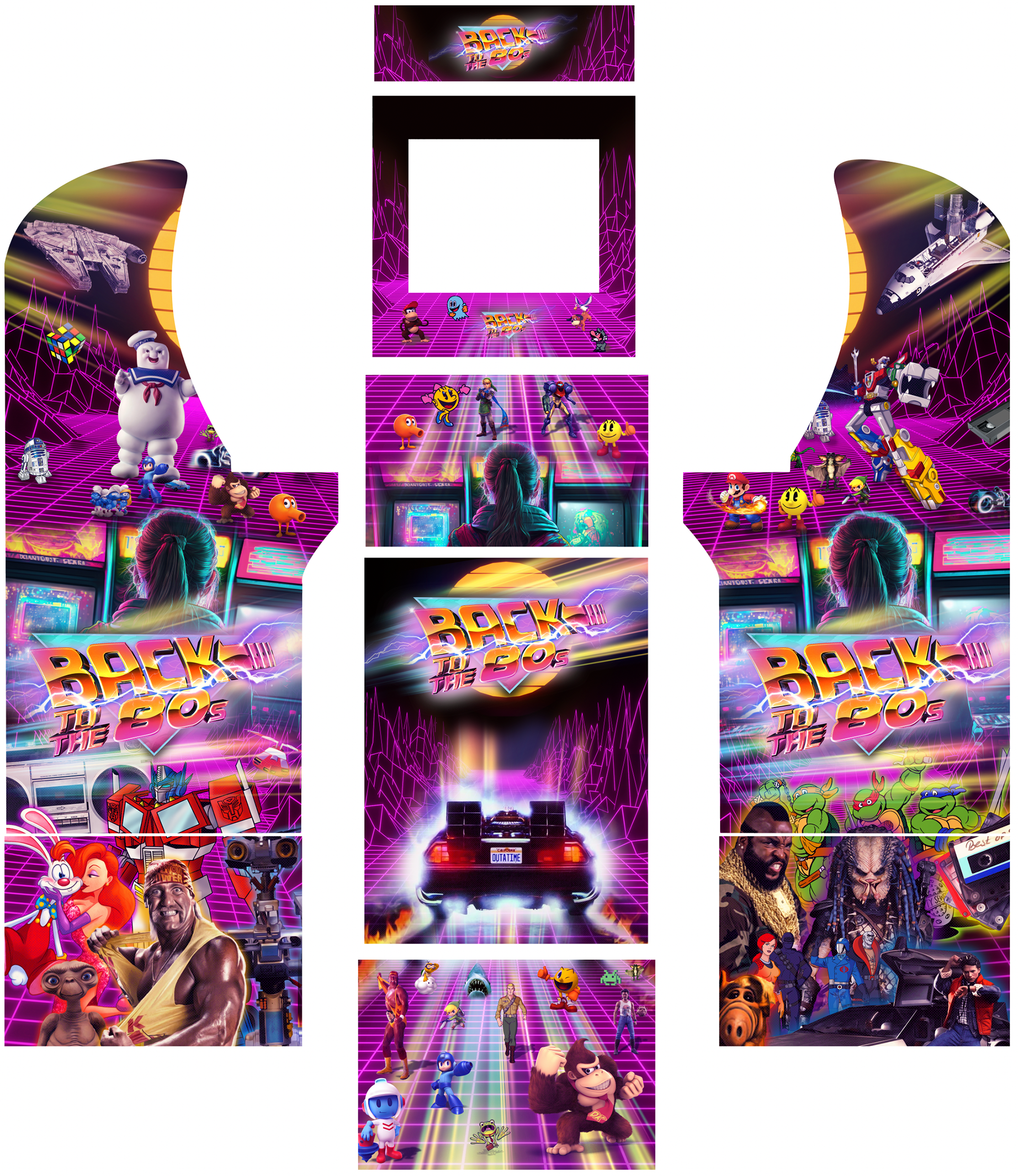 gameroomgrafix.com - ARCADE 1UP GRAPHICS